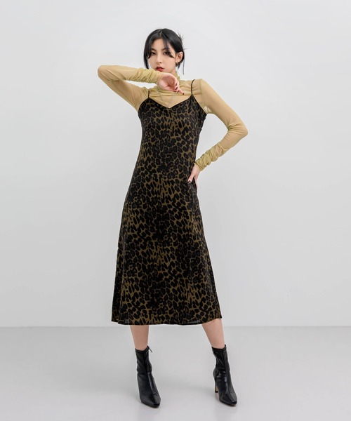 FREE PEOPLE ワンピース ドレス ロング レオパード 豹柄 レース 楽天市場】ヒョウ柄 ワンピース（サイズ（S/M/L）3L