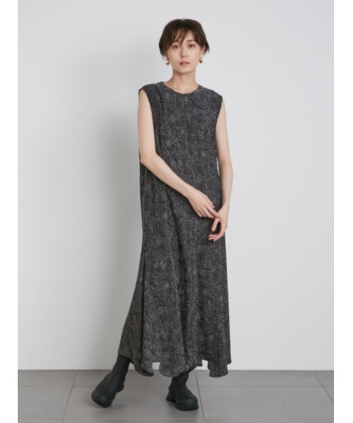 【SHIRO♡ 】emmi atelierドット柄ワンピース emmi（エミ）の「【emmi atelier】2wayシアードットワンピース