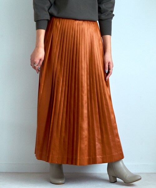 【新品未使用】アンタイトル　プリーツ　ロングスカート　希少サイズ Skirt【UNTITLED､スカート】 | UNTITLED OFFICIAL SITE（アンタイトル