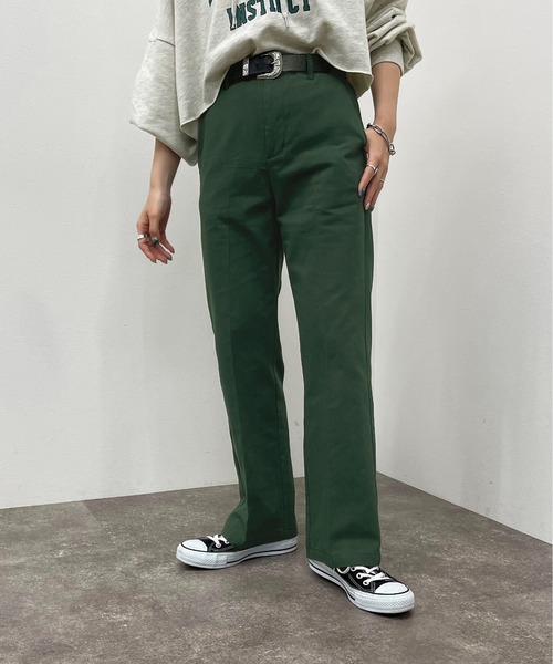 apres jour mignon（アプレジュールミニョン）の「シュエットワークパンツ【ZOZOTOWN限定アイテム】（その他パンツ・レディース・アイボリー/ダークグリーン/その他/ベージュ・MEDIUM/SMALL/X-LARGE）」の19枚目の写真