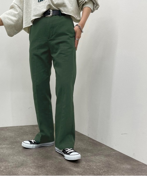 apres jour mignon（アプレジュールミニョン）の「シュエットワークパンツ【ZOZOTOWN限定アイテム】（その他パンツ・レディース・アイボリー/ダークグリーン/その他/ベージュ・MEDIUM/SMALL/X-LARGE）」の20枚目の写真