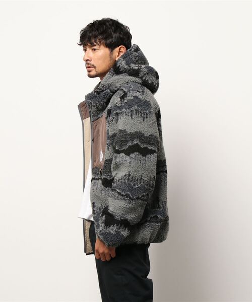 KRIFF MAYER（クリフメイヤー）の「柄ボアひっくりJK（その他アウター・メンズ・グレー/ダークカーキ/ブルー/グレー系その他/ブルー系その他/カーキ・X-LARGE/SMALL/LARGE/MEDIUM）」の8枚目の写真