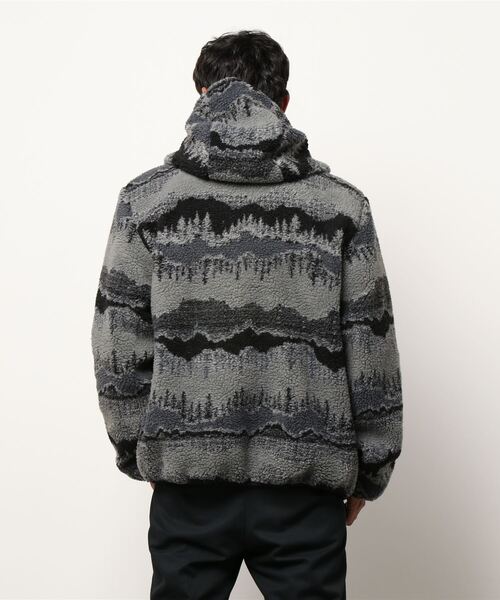 KRIFF MAYER（クリフメイヤー）の「柄ボアひっくりJK（その他アウター・メンズ・グレー/ダークカーキ/ブルー/グレー系その他/ブルー系その他/カーキ・X-LARGE/SMALL/LARGE/MEDIUM）」の9枚目の写真