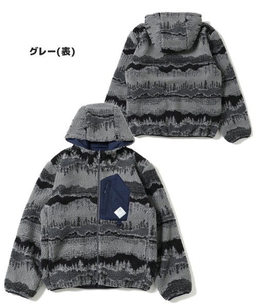 KRIFF MAYER（クリフメイヤー）の「柄ボアひっくりJK（その他アウター・メンズ・グレー/ダークカーキ/ブルー/グレー系その他/ブルー系その他/カーキ・X-LARGE/SMALL/LARGE/MEDIUM）」の11枚目の写真