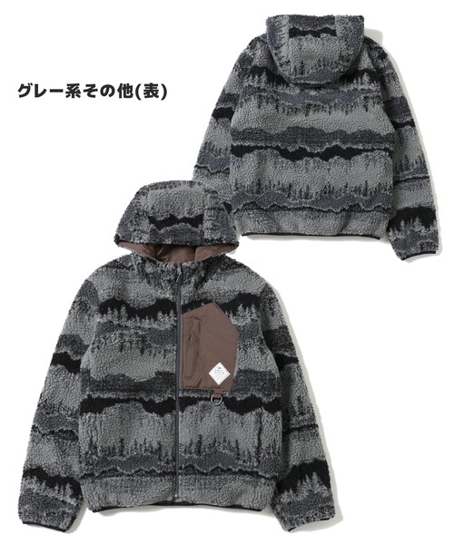 KRIFF MAYER（クリフメイヤー）の「柄ボアひっくりJK（その他アウター・メンズ・グレー/ダークカーキ/ブルー/グレー系その他/ブルー系その他/カーキ・X-LARGE/SMALL/LARGE/MEDIUM）」の13枚目の写真