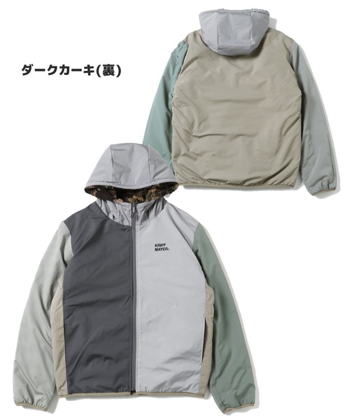 KRIFF MAYER（クリフメイヤー）の「柄ボアひっくりJK（その他アウター・メンズ・グレー/ダークカーキ/ブルー/グレー系その他/ブルー系その他/カーキ・X-LARGE/SMALL/LARGE/MEDIUM）」の18枚目の写真