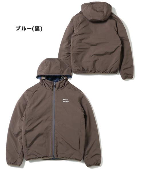 KRIFF MAYER（クリフメイヤー）の「柄ボアひっくりJK（その他アウター・メンズ・グレー/ダークカーキ/ブルー/グレー系その他/ブルー系その他/カーキ・X-LARGE/SMALL/LARGE/MEDIUM）」の20枚目の写真