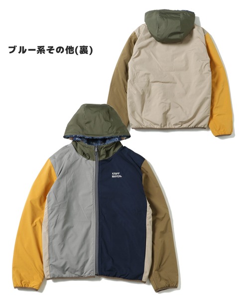 KRIFF MAYER（クリフメイヤー）の「柄ボアひっくりJK（その他アウター・メンズ・グレー/ダークカーキ/ブルー/グレー系その他/ブルー系その他/カーキ・X-LARGE/SMALL/LARGE/MEDIUM）」の22枚目の写真