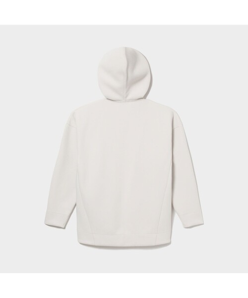 AIGLE(エーグル)の「ツイルスエット リラックスパーカ(パーカー・レディース・ダークグリーン/ヘザーグレー・S/M)」の7枚目の写真