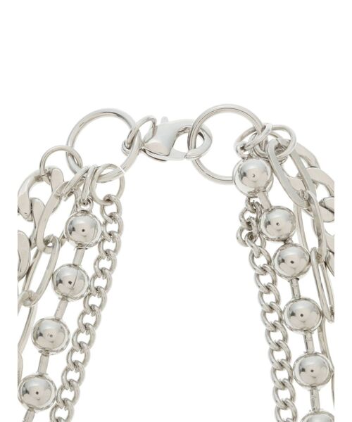 jouetie(ジュエティ)の「レイヤーチェーンネックレス(ネックレス・レディース・シルバー/ゴールド・FREE)」の6枚目の写真