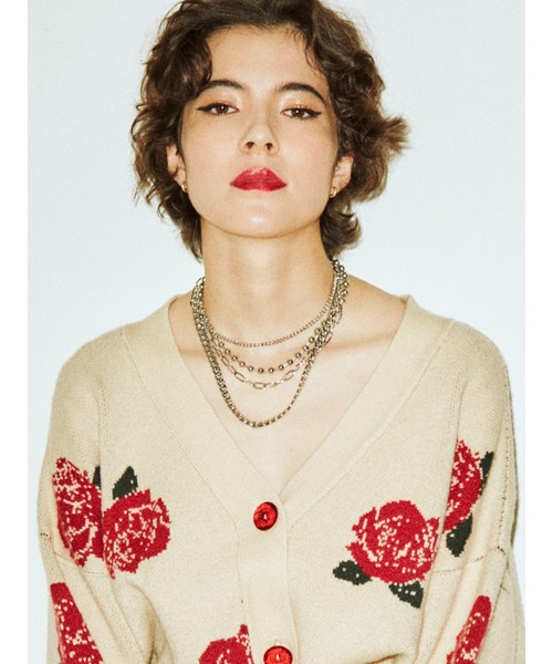 jouetie(ジュエティ)の「レイヤーチェーンネックレス(ネックレス・レディース・シルバー/ゴールド・FREE)」の11枚目の写真