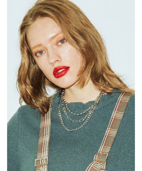 jouetie(ジュエティ)の「レイヤーチェーンネックレス(ネックレス・レディース・シルバー/ゴールド・FREE)」の10枚目の写真