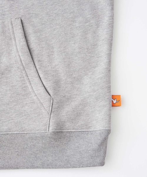 Mark Gonzales（マーク・ゴンザレス）の「【セットアップ】Mark Gonzales/マークゴンザレス MONO-MART別注 裏起毛 アーチロゴ刺繍 ビッグシルエットプルオーバーパーカー＆バルーンスウェットパンツ（パーカー・メンズ・ブラック/ダークネイビー/グリーン/ダークベージュ/ブルー/杢グレー・L/M）」の17枚目の写真