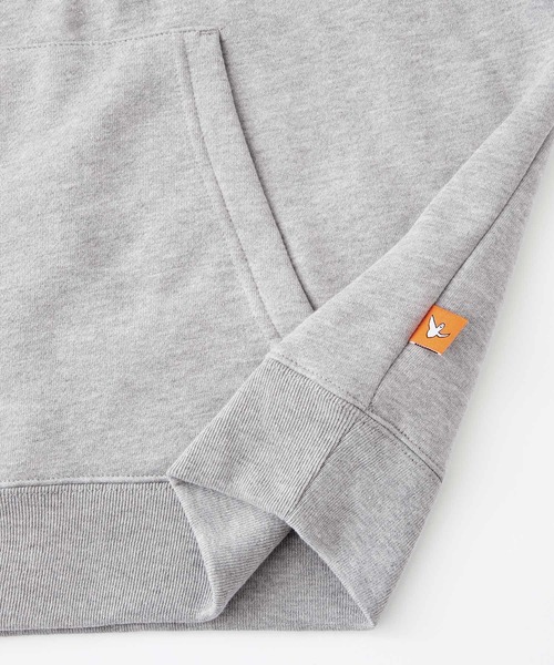 Mark Gonzales（マーク・ゴンザレス）の「【セットアップ】Mark Gonzales/マークゴンザレス MONO-MART別注 裏起毛 アーチロゴ刺繍 ビッグシルエットプルオーバーパーカー＆バルーンスウェットパンツ（パーカー・メンズ・ブラック/ダークネイビー/グリーン/ダークベージュ/ブルー/杢グレー・L/M）」の18枚目の写真