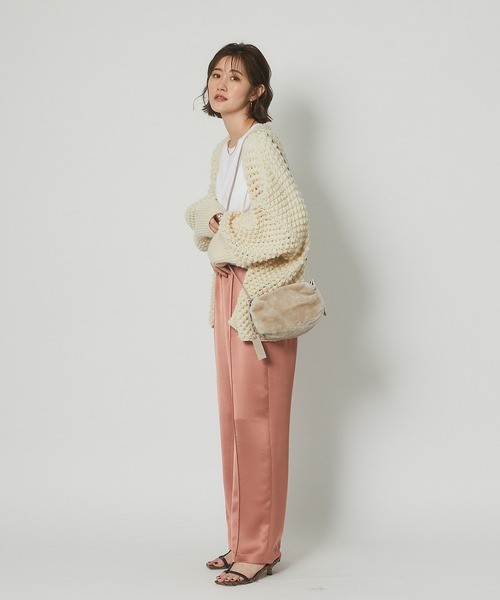 RIVE DROITE(リヴドロワ)の「スタイリッシュに品よく着映える ヴィンテージサテンリラックスパンツ(その他パンツ・レディース・オレンジ/ブルー・FREE)」の19枚目の写真