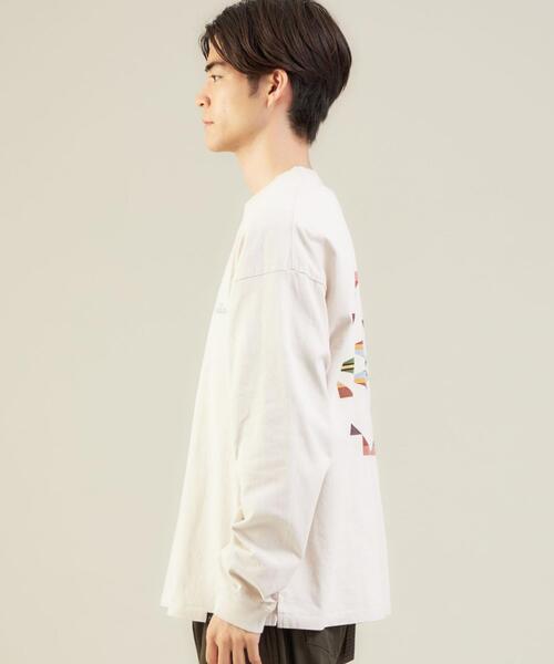 PENDLETON(ペンドルトン)の「OLT<PENDLETON(ペンドルトン)>ジャカードプリント 長袖 カットソー ロンT(Tシャツ/カットソー・メンズ・ベージュ/ブラック/オフホワイト・M/S/L)」の4枚目の写真