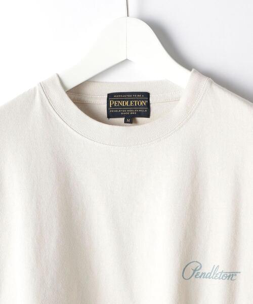 PENDLETON(ペンドルトン)の「OLT<PENDLETON(ペンドルトン)>ジャカードプリント 長袖 カットソー ロンT(Tシャツ/カットソー・メンズ・ベージュ/ブラック/オフホワイト・M/S/L)」の18枚目の写真