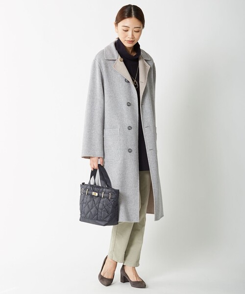 J.PRESS Ladies（J.プレス レディス）の「【洗える】21ウェルストレッチコーデュロイ パンツ（その他パンツ・レディース・ライトグレー系/黄土色系/アイボリー系・XS/S/XXS）」の14枚目の写真