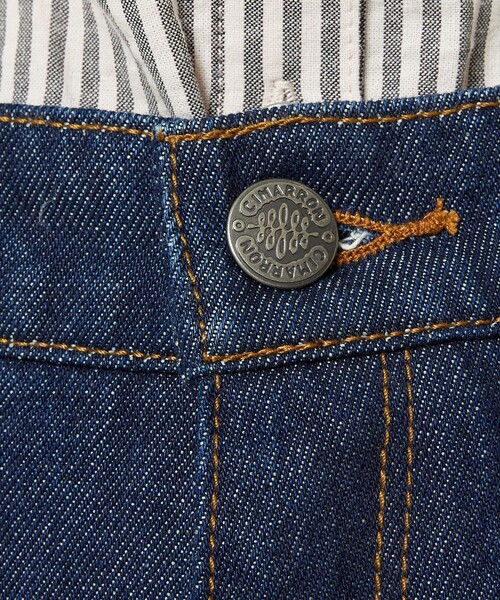 FREAK'S STORE（フリークスストア）の「CIMARRON JEANS × FREAK'S STORE/シマロンジーンズ ハイライズワイドデニム（デニムパンツ・レディース・ネイビー/ナチュラル・MEDIUM/SMALL）」の6枚目の写真