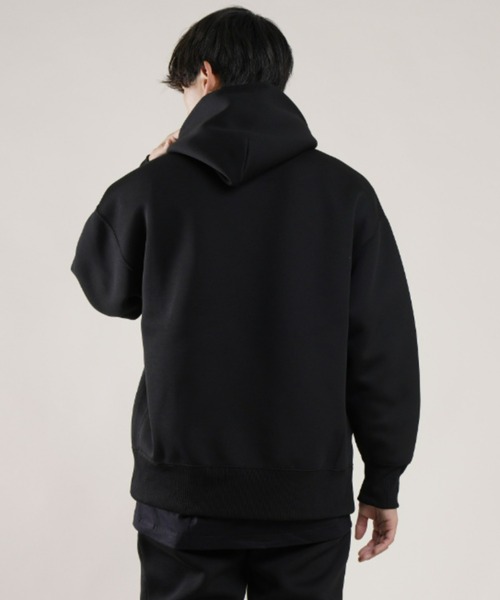 Champion(チャンピオン)の「【ムラサキスポーツ別注】CHAMPION/チャンピオン ルーズシルエット ボンディングパーカー C8-US103(パーカー・メンズ・ブラック/グレー・M/L/XL)」の6枚目の写真