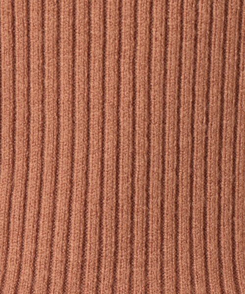 libelle more（リベル モア）の「12Gスフレニット　ハイネックメローニット（ニット/セーター・レディース・ブラック/ラベンダー/ベージュ/オレンジ/マスタード・M/L）」の10枚目の写真