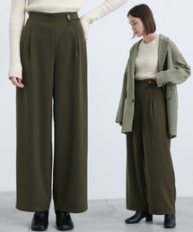 2021 AW ラップデザインワイドパンツ