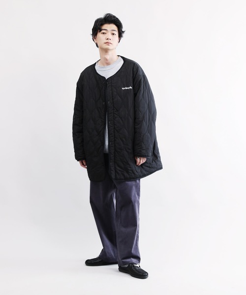 Mark Gonzales（マーク・ゴンザレス）の「Mark Gonzales / マークゴンザレス 別注 コラボ リバーシブル M-65 中綿 キルティングジャケット（ミリタリージャケット・メンズ・ブラック系その他/グレー系その他/グリーン系その他・MEDIUM/LARGE/X-LARGE）」の19枚目の写真