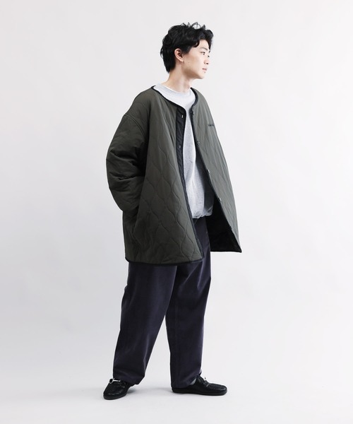 Mark Gonzales（マーク・ゴンザレス）の「Mark Gonzales / マークゴンザレス 別注 コラボ リバーシブル M-65 中綿 キルティングジャケット（ミリタリージャケット・メンズ・ブラック系その他/グレー系その他/グリーン系その他・MEDIUM/LARGE/X-LARGE）」の20枚目の写真