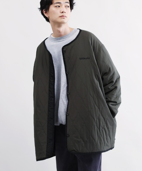 Mark Gonzales（マーク・ゴンザレス）の「Mark Gonzales / マークゴンザレス 別注 コラボ リバーシブル M-65 中綿 キルティングジャケット（ミリタリージャケット・メンズ・ブラック系その他/グレー系その他/グリーン系その他・MEDIUM/LARGE/X-LARGE）」の11枚目の写真