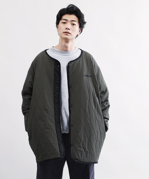 Mark Gonzales（マーク・ゴンザレス）の「Mark Gonzales / マークゴンザレス 別注 コラボ リバーシブル M-65 中綿 キルティングジャケット（ミリタリージャケット・メンズ・ブラック系その他/グレー系その他/グリーン系その他・MEDIUM/LARGE/X-LARGE）」の15枚目の写真