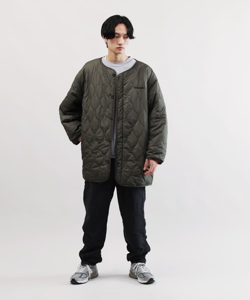 Mark Gonzales（マーク・ゴンザレス）の「Mark Gonzales / マークゴンザレス 別注 コラボ リバーシブル M-65 中綿 キルティングジャケット（ミリタリージャケット・メンズ・ブラック系その他/グレー系その他/グリーン系その他・MEDIUM/LARGE/X-LARGE）」の22枚目の写真