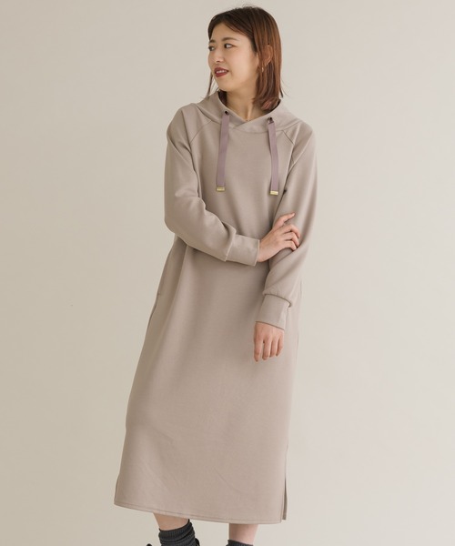 Katharine Ross ハンサムスウェット抜き衿ワンピース ワンピース Katharine Ross キャサリンロス のファッション通販 Zozotown