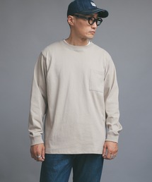 Good wear グッドウェア 2W7-8518 L/S 四角ポケット Tシャツ