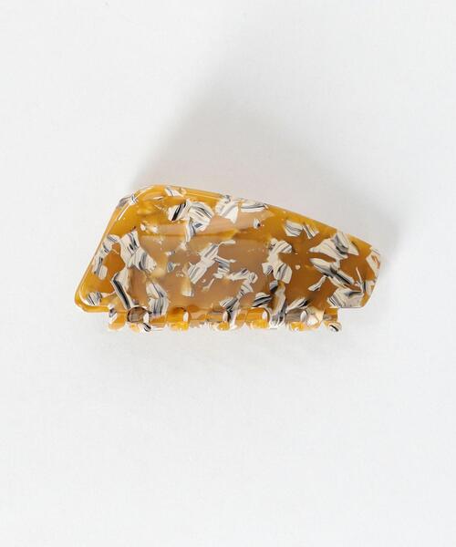 BEAUTY&YOUTH UNITED ARROWS（ビューティーアンドユースユナイテッドアローズ）の「BY トライアングルビッグ クリップ（バレッタ/ヘアクリップ・レディース・ベージュ/その他1/オレンジ系その他/ナチュラル/その他2/ブラウン・FREE）」の7枚目の写真