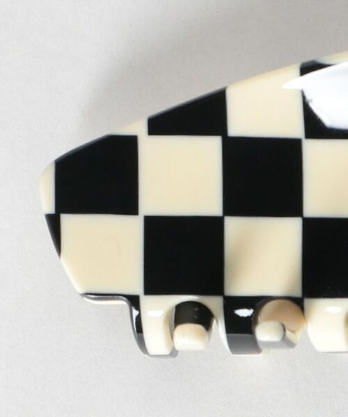 BEAUTY&YOUTH UNITED ARROWS（ビューティーアンドユースユナイテッドアローズ）の「BY トライアングルビッグ クリップ（バレッタ/ヘアクリップ・レディース・ベージュ/その他1/オレンジ系その他/ナチュラル/その他2/ブラウン・FREE）」の12枚目の写真