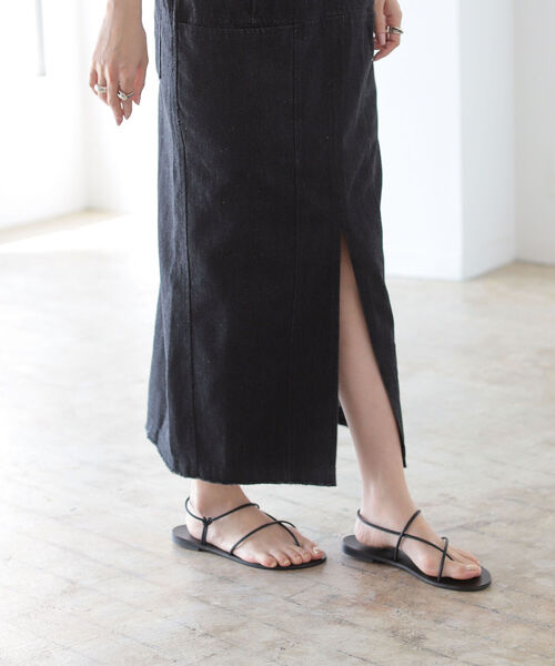 BeAMS DOT(ビームスドット)の「【WEB限定】BeAMS DOT / デニム ロングジャンパースカート(ワンピース・レディース・ホワイト系その他5/ブラック系その他4・FREE)」の17枚目の写真