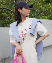 BeAMS DOT | 【WEB限定】BeAMS DOT / デニム ロングジャンパースカート(ワンピース)