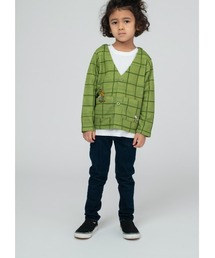 Design Tshirts Store graniph | がまくんとかえるくん パターン(アーノルド・ローベル)|コラボキッズダブルフェイスカーディガン(カーディガン/ボレロ)