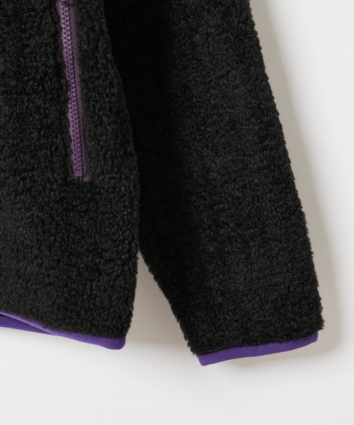 THOUSAND MILE（サウザンドマイル）の「【THOUSAND MILE/サウザンドマイル】別注フリースジップブルゾン（ブルゾン・メンズ・ブラック/キャメル・MEDIUM/LARGE）」の13枚目の写真