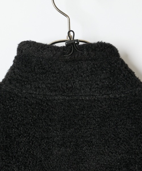 THOUSAND MILE（サウザンドマイル）の「【THOUSAND MILE/サウザンドマイル】別注フリースジップブルゾン（ブルゾン・メンズ・ブラック/キャメル・MEDIUM/LARGE）」の15枚目の写真