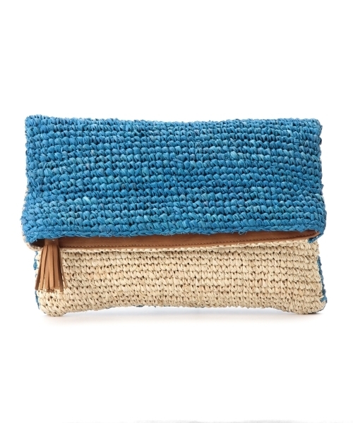 Ray BEAMS（レイビームス）の「BAGMATI / バイカラー クラッチバッグ（クラッチバッグ・レディース・イエロー/ブルー・ONE SIZE）」の20枚目の写真