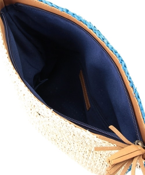 Ray BEAMS（レイビームス）の「BAGMATI / バイカラー クラッチバッグ（クラッチバッグ・レディース・イエロー/ブルー・ONE SIZE）」の7枚目の写真