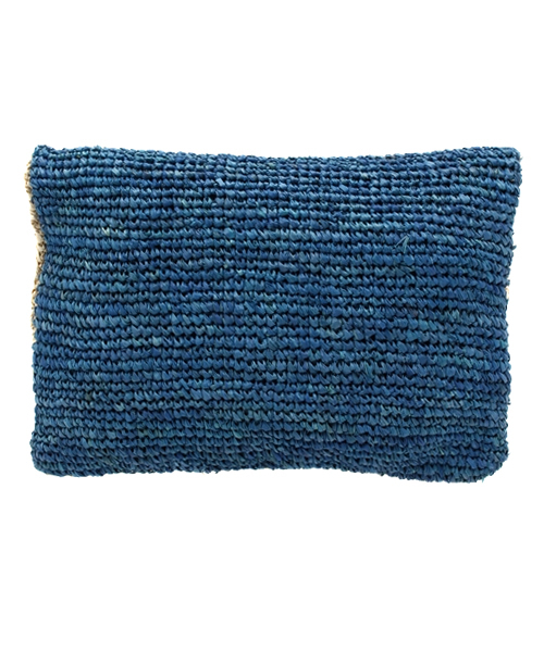 Ray BEAMS（レイビームス）の「BAGMATI / バイカラー クラッチバッグ（クラッチバッグ・レディース・イエロー/ブルー・ONE SIZE）」の5枚目の写真