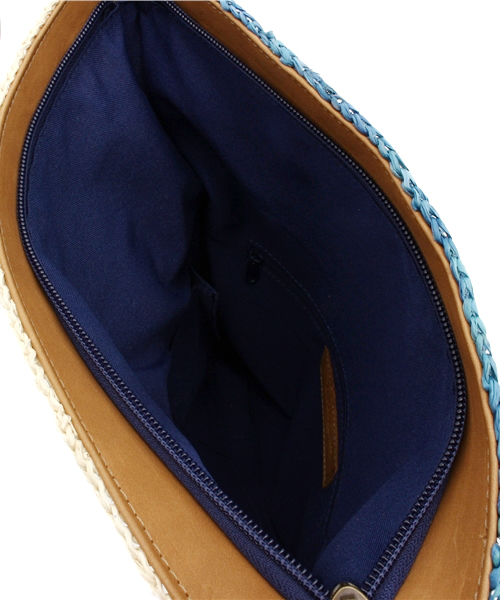 Ray BEAMS（レイビームス）の「BAGMATI / バイカラー クラッチバッグ（クラッチバッグ・レディース・イエロー/ブルー・ONE SIZE）」の11枚目の写真