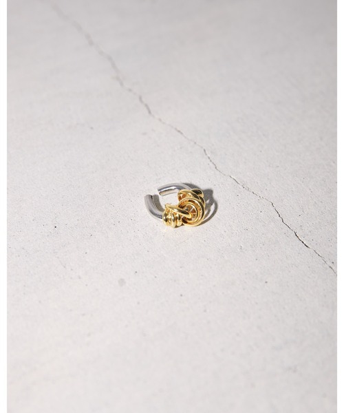 TODAYFUL（トゥデイフル）の「バイカラーイヤーカフ（イヤーカフ・レディース・マルチ・FREE）」の5枚目の写真