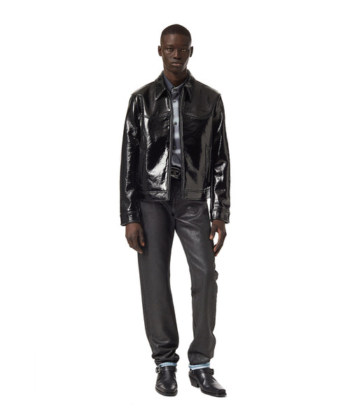 DIESEL(ディーゼル)の「メンズ ジャケット ブラッシュドコットン(ライダースジャケット・メンズ・ブラック/レッド・X-SMALL/XX-LARGE/LARGE/X-LARGE/SMALL/MEDIUM)」の13枚目の写真