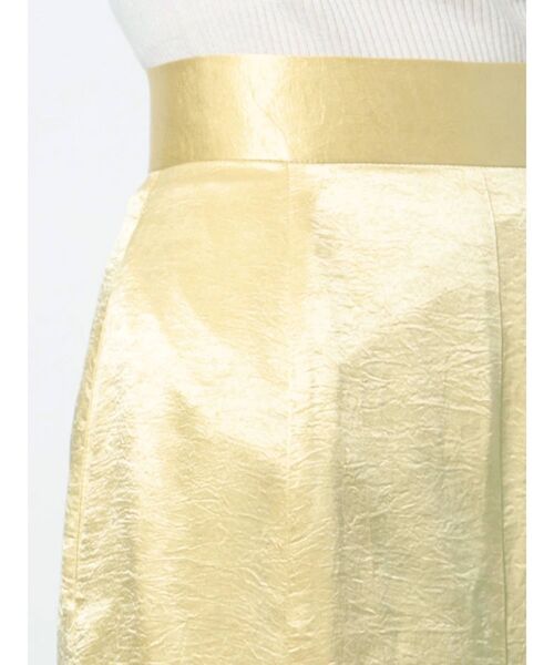 LAGUNAMOON(ラグナムーン)の「メロンヴィンテージサテンスカート(スカート・レディース・ライトグレー/チャコールグレー/イエロー・SMALL/MEDIUM)」の15枚目の写真