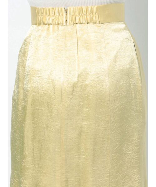 LAGUNAMOON(ラグナムーン)の「メロンヴィンテージサテンスカート(スカート・レディース・ライトグレー/チャコールグレー/イエロー・SMALL/MEDIUM)」の16枚目の写真
