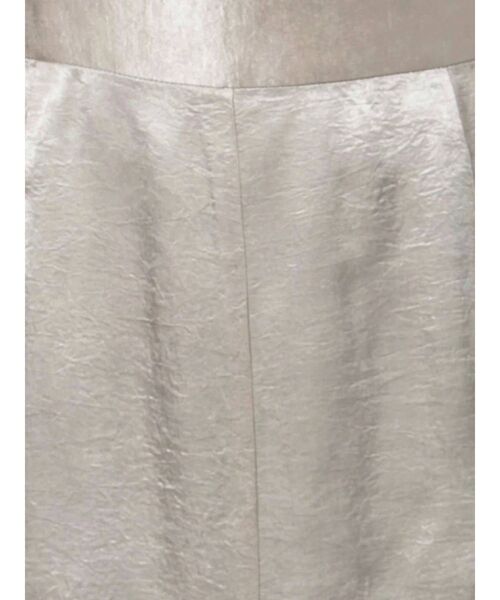 LAGUNAMOON(ラグナムーン)の「メロンヴィンテージサテンスカート(スカート・レディース・ライトグレー/チャコールグレー/イエロー・SMALL/MEDIUM)」の5枚目の写真