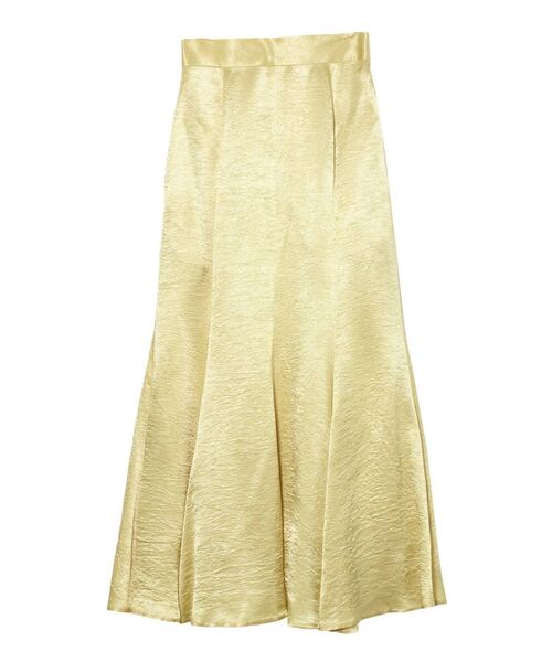 LAGUNAMOON(ラグナムーン)の「メロンヴィンテージサテンスカート(スカート・レディース・ライトグレー/チャコールグレー/イエロー・SMALL/MEDIUM)」の10枚目の写真